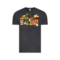Vintage Black Chicken coffee cups Vintage Tee - HowdyJamesFarm