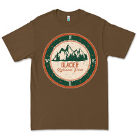 Cacao Glacier National Park Premium Tee - minhPixels