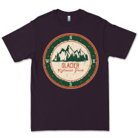 Plum Glacier National Park Premium Tee - minhPixels