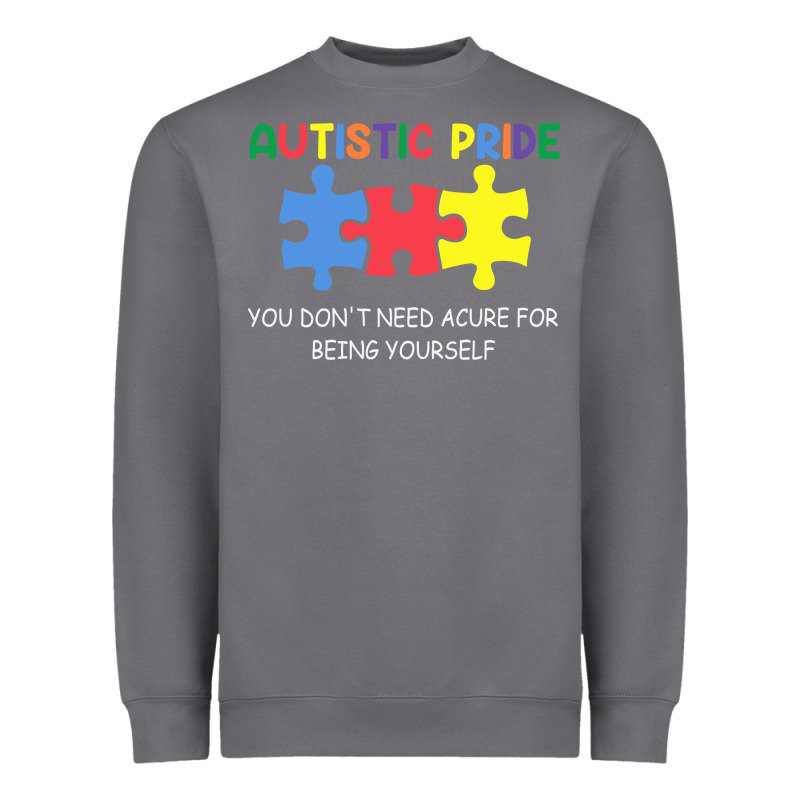 Autistic Pride Autism Awareness Heavyweight Sweatshirt by CowhideDigitalArt | Teevron