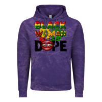 Cloud Purple black woman are dope Vintage Hoodie - CowGirlArtShop