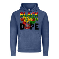 Vintage Denim black woman are dope Vintage Hoodie - CowGirlArtShop