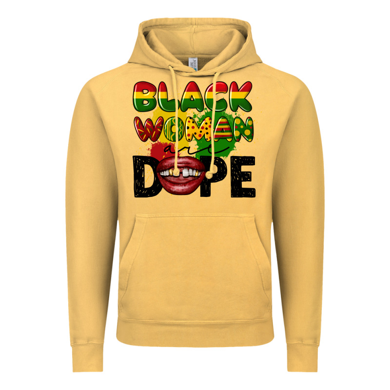 Black Woman Are Dope Vintage Hoodie by CowGirlArtShop | Teevron