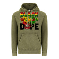 Vintage Olive black woman are dope Vintage Hoodie - CowGirlArtShop