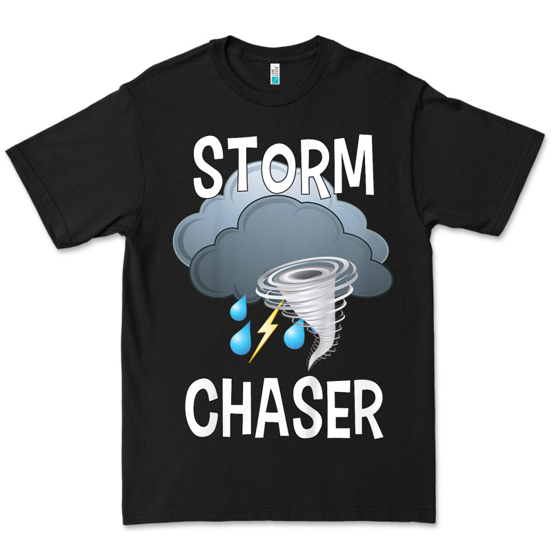 Kids Storm Chaser Boys Storm Hunter Tornado Gift Premium Tee by minhPixels | Teevron