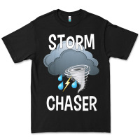 Black Kids Storm Chaser Boys Storm Hunter Tornado Gift Premium Tee - minhPixels
