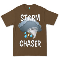Cacao Kids Storm Chaser Boys Storm Hunter Tornado Gift Premium Tee - minhPixels