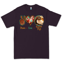 Plum Peace Love Guinea Pigs Premium Tee - Bettercallsaul