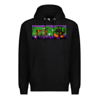 Black halloween mini 15 oz mug Premium Hoodie - BundleAndBundleShop
