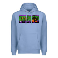 Colony Blue halloween mini 15 oz mug Premium Hoodie - BundleAndBundleShop