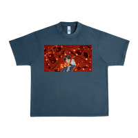 Midnight Navy wizard boy and owl Urban Heavy Tee - TumblerDesignByShophia