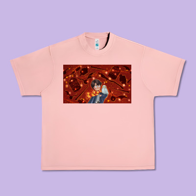 Wizard Boy And Owl Urban Heavy Tee Designed By Tumblerdesignbyshophia