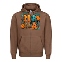 Chestnut leopard basketball mama Mother's Day Zipper Hoodie - LillyAllenDesigns