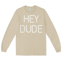 Mushroom Hey Dude Tee Womens Mens Gift Long Sleeve Tee - minhPixels