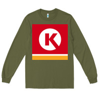 Army Green Circle K Retail Long Sleeve Tee - minhPixels