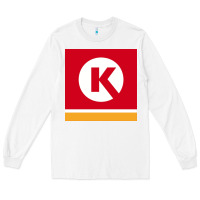 White Circle K Retail Long Sleeve Tee - minhPixels