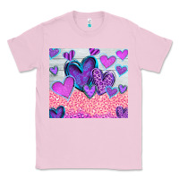 Bubblegum Pink love Classic Tee - CowhideDigitalArt