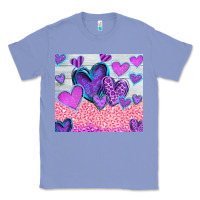 Colony Blue love Classic Tee - CowhideDigitalArt