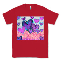 Red love Classic Tee - CowhideDigitalArt