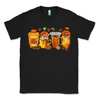 Black Thanksgiving Coffee Cups Classic Tee - texasbilliewilder