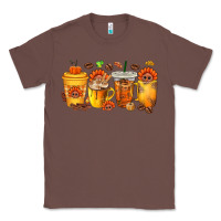 Chestnut Thanksgiving Coffee Cups Classic Tee - texasbilliewilder