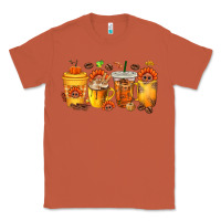 Copper Thanksgiving Coffee Cups Classic Tee - texasbilliewilder