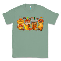 Sage Thanksgiving Coffee Cups Classic Tee - texasbilliewilder
