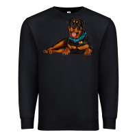 Black rottweiler Premium Sweatshirt - Artiststas