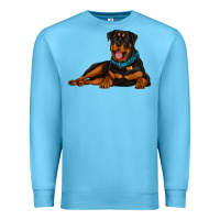 Ocean Blue rottweiler Premium Sweatshirt - Artiststas