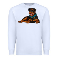 White rottweiler Premium Sweatshirt - Artiststas