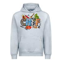 Heather Grey chef Urban Hoodie - AdoDesignShop