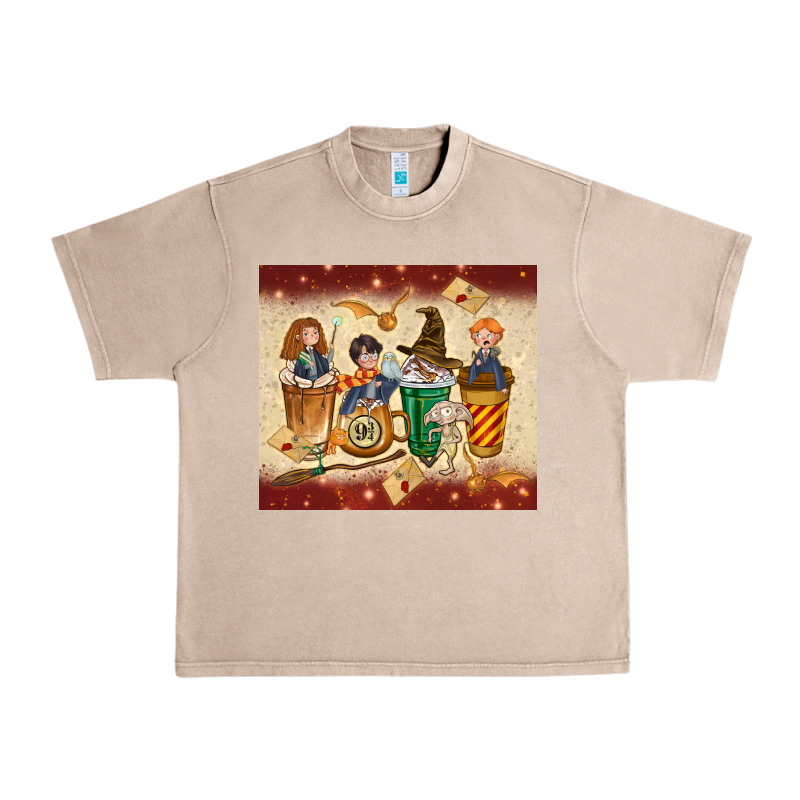 Wizards Coffee Cups Urban Heavy Tee by TumblerDesignByShophia | Teevron