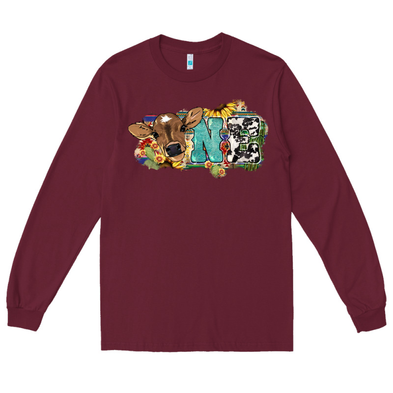 One Baby Cow Long Sleeve Tee by HowdyJamesFarm | Teevron