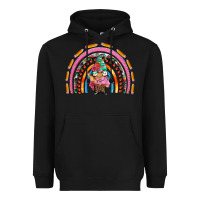 Black teacher gnome rainbow Heavyweight Hoodie - Artiststas