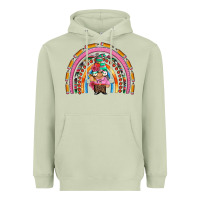 Matcha teacher gnome rainbow Heavyweight Hoodie - Artiststas
