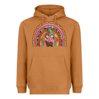 Meerkat teacher gnome rainbow Heavyweight Hoodie - Artiststas