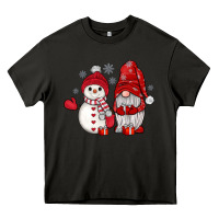 Asphalt snowman gnome Heavy Core Tee - JahusDesignShop