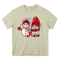 Mossy snowman gnome Heavy Core Tee - JahusDesignShop