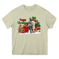 Mossy happy christmas southdown baby sheep Heavy Core Tee - LillyAllenDesigns