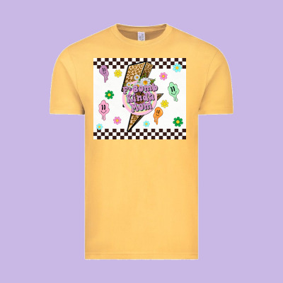 F Bomb Kinda Mom Vintage Tee Designed By Tumblerdesignbyshophia