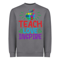 Teach Love Inspire Heavyweight Sweatshirt | Teevron