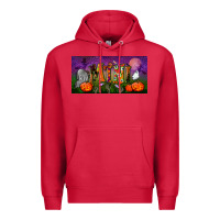 Cardinal halloween mini license plate Premium Hoodie - BundleAndBundleShop
