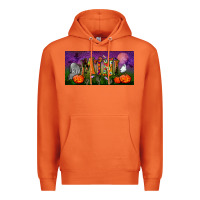 Carrot halloween mini license plate Premium Hoodie - BundleAndBundleShop