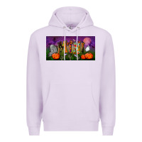 Lilac halloween mini license plate Premium Hoodie - BundleAndBundleShop