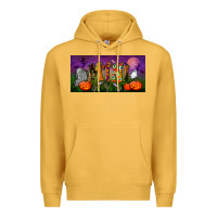 Mustard halloween mini license plate Premium Hoodie - BundleAndBundleShop
