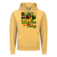 Vintage Mustard black history is american history Vintage Hoodie - CowGirlArtShop
