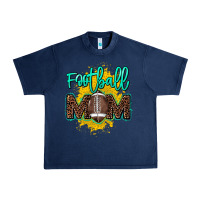 Navy Football Mom Mother's Day Urban Heavy Tee - HowdyJamesFarm
