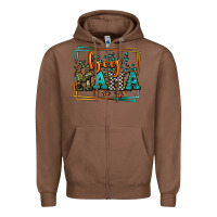 Chestnut leopard camo boy mama Mother's Day Zipper Hoodie - LillyAllenDesigns