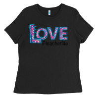 Black Love Teacher Life Ladies Tee - Bettercallsaul