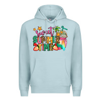 Blue Mist sweet summer time iced coffee Premium Hoodie - Jasminsmagicworld